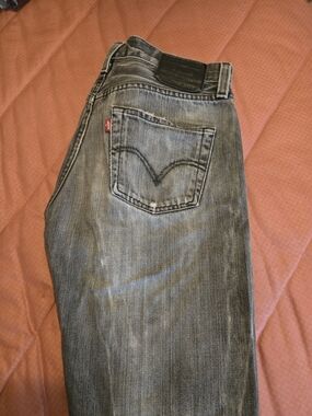 Vintage Levi's Washed Gray Relaxed Jeans